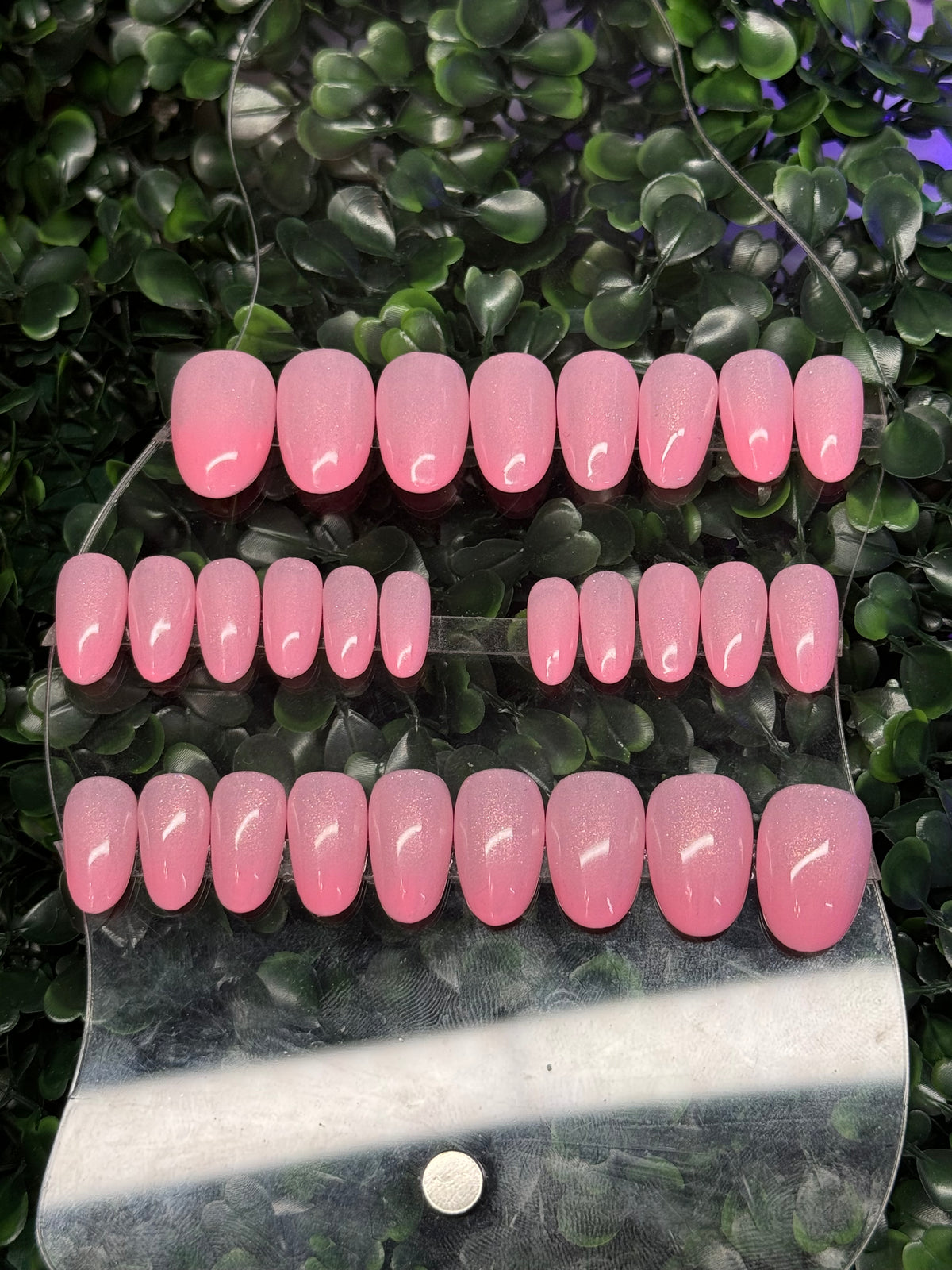 PINKALICIOUS - Short / Round - Set of 28 nails