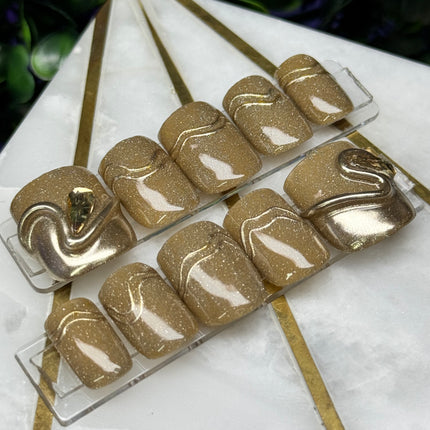 Golden Flex: Square/Short, Set Size: XL, 10 PCS