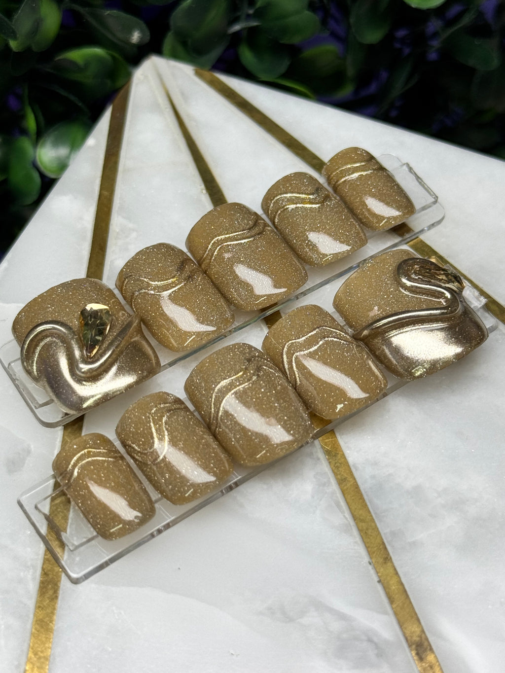 Golden Flex: Square/Short, Set Size: XL, 10 PCS