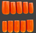 FALLBURN - Set of 28 Nails - Square/Short
