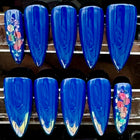 Blu - Set of 20 Nails - STILETTO/MEDIUM