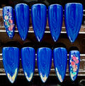 Blu - Set of 28 Nails - STILETTO/MEDIUM