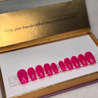 The City’s Pink - Short/Coffin - Set of 28 Reusable Press-ons (14 nail sizes for ea. hand)