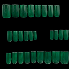 Grass Is Greener - Set of 28 Nails - Square/Short