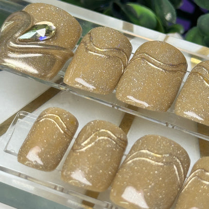 Golden Flex: Square/Short, Set Size: XL, 10 PCS