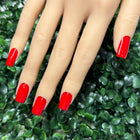 RED CLASSICS - SET OF 20 NAILS - SQUARE/MEDIUM