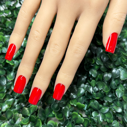 RED CLASSICS - SET OF 20 NAILS - SQUARE/MEDIUM