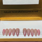 Me Time / 20PCS False Reusable Nails / Length:Medium, Shape:Stilettos