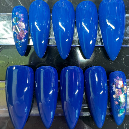 Blu - Set of 20 Nails - STILETTO/MEDIUM