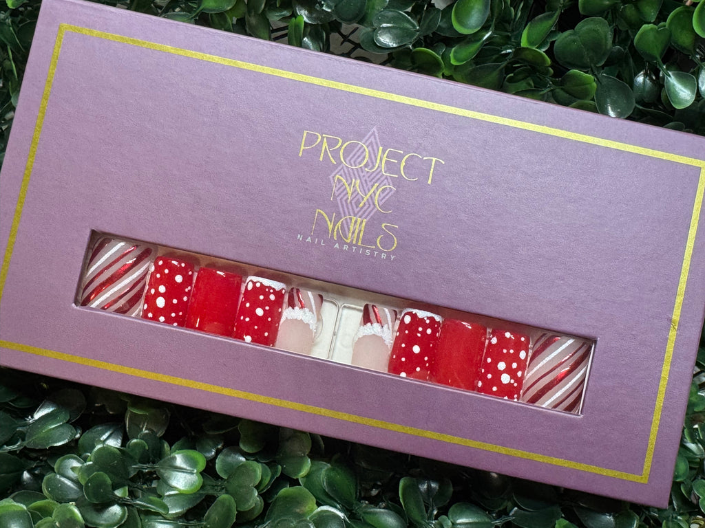 HOLIDAY24 / SQUARE-SHORT / NAIL SET SIZE-LARGE / NAIL COUNT-10